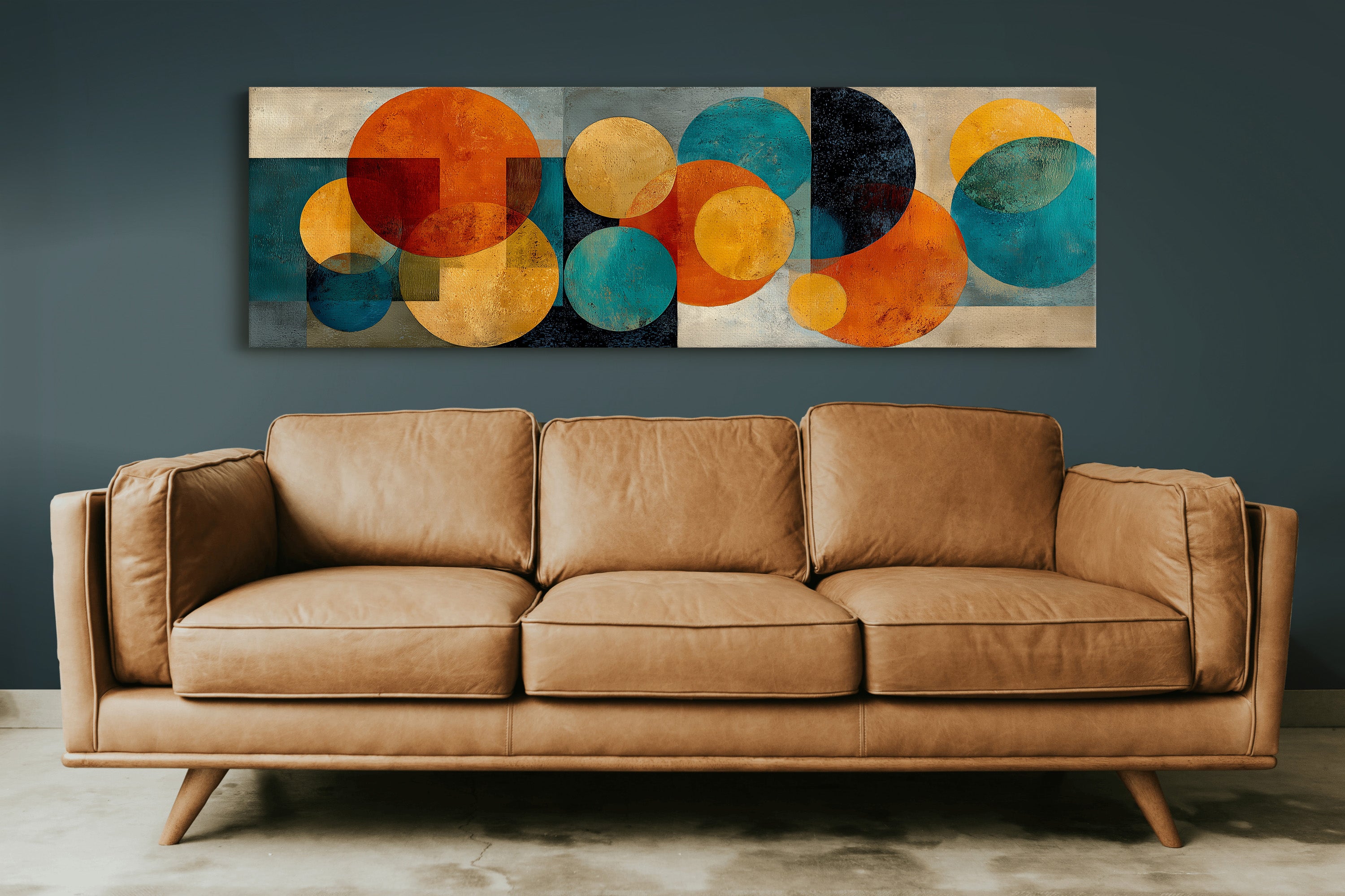 Circles In Bold Modern Harmony