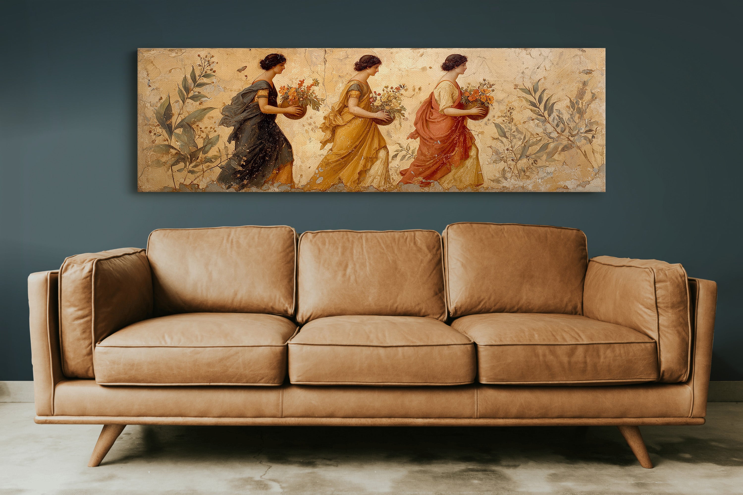 Maidens Bearing Flowers Through Time