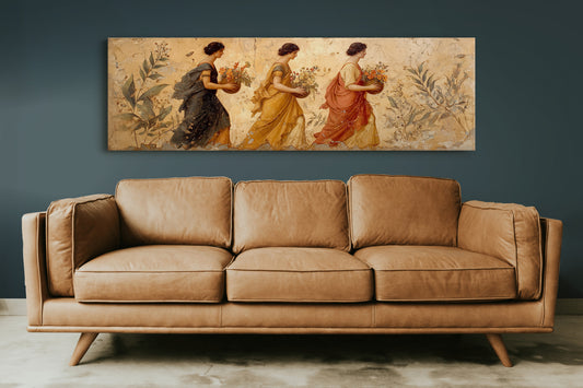 Maidens Bearing Flowers Through Time