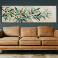 Olive Branch In Soft Mediterranean Light