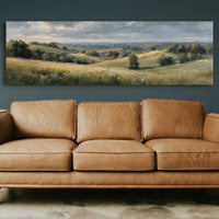 Golden Fields Beyond The Hills