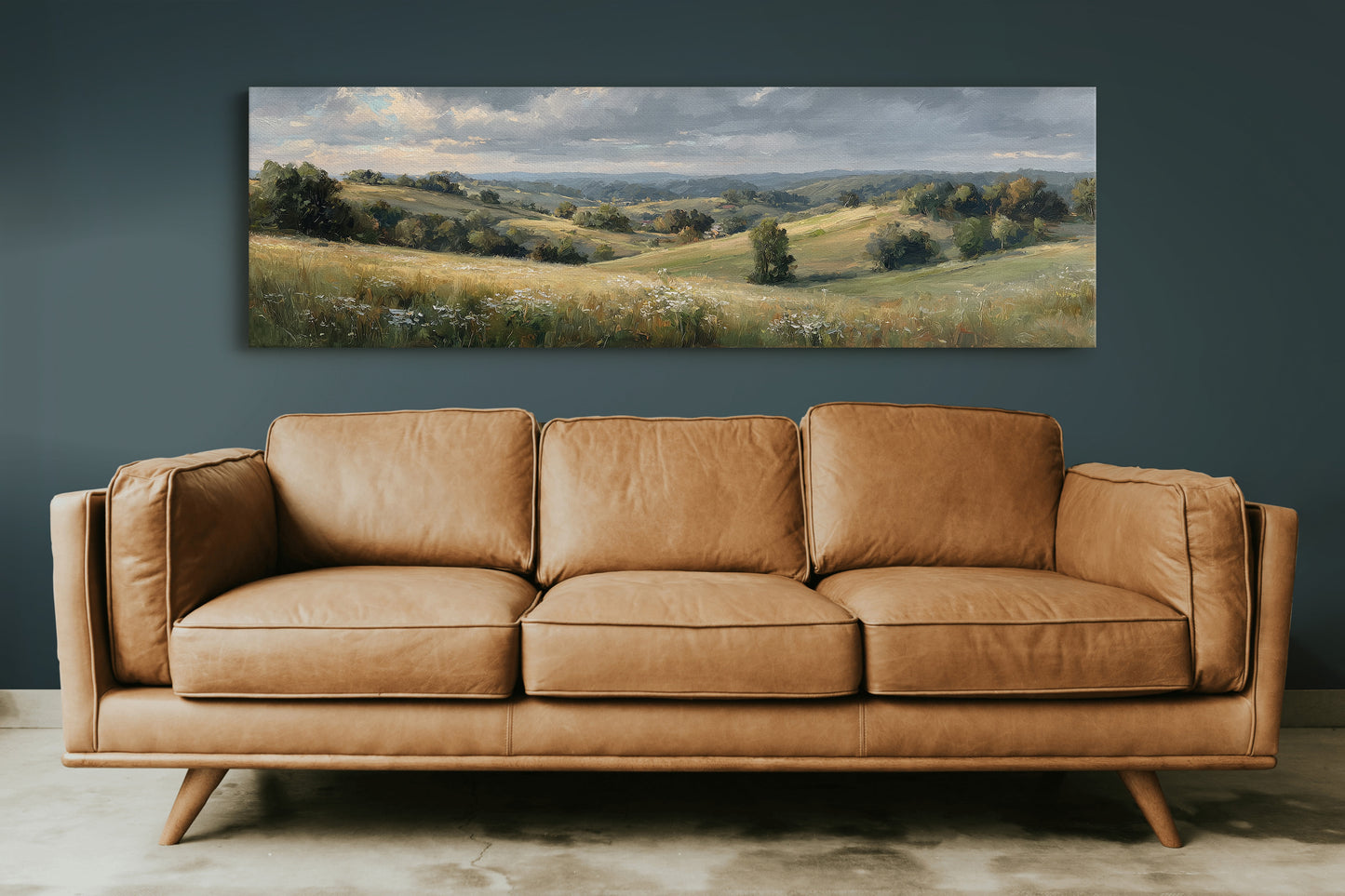 Golden Fields Beyond The Hills