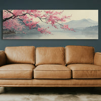 Cherry Blossoms Over Quiet Waters