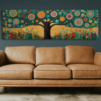 Mandala Tree Of Colorful Harmony