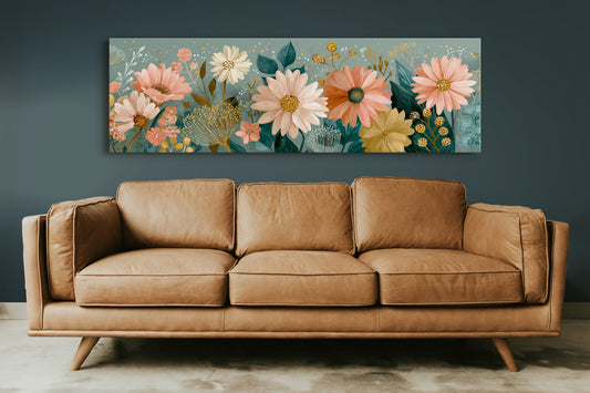 Garden Of Soft Wild Blooms