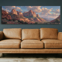 Cathedral Cliffs At Golden Hour