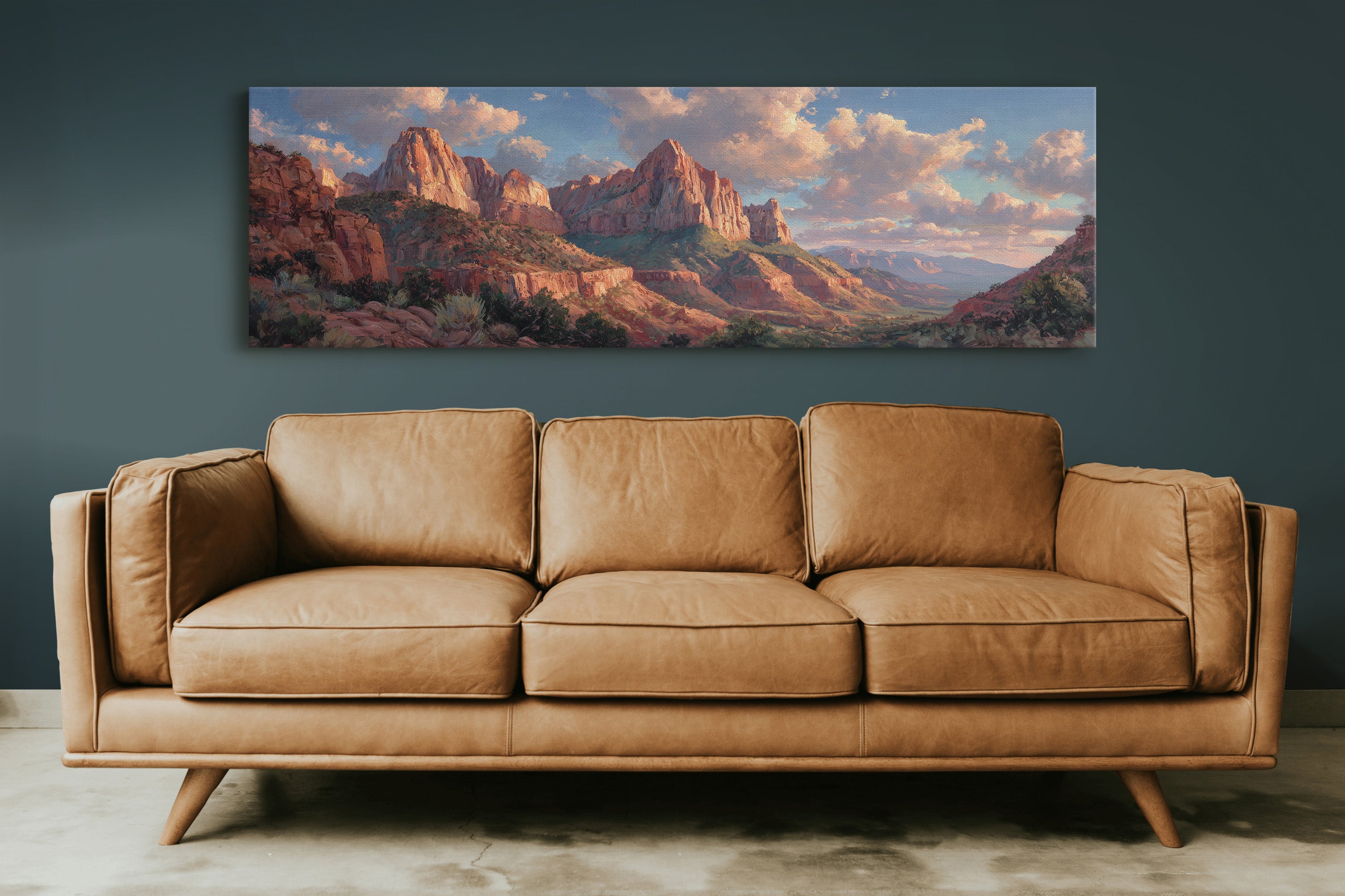 Cathedral Cliffs At Golden Hour