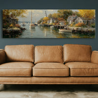Autumn Harbor In Quiet Light