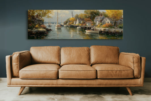 Autumn Harbor In Quiet Light