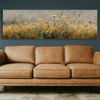 Wildflowers In The Golden Field