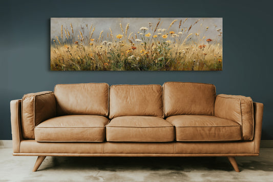 Wildflowers In The Golden Field
