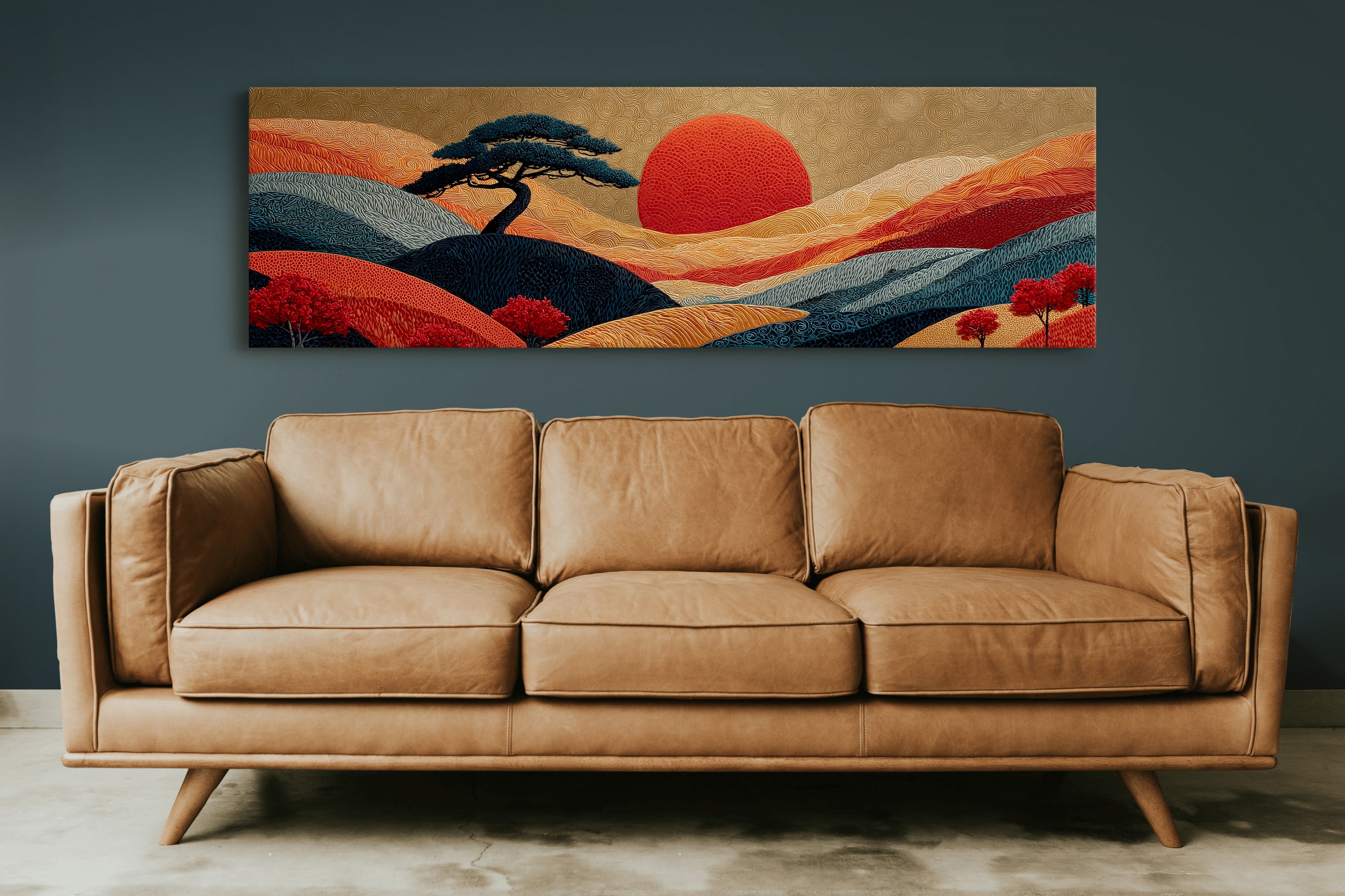 Sunset Over The Painted Hills