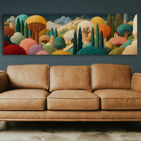 Whimsical Forest Of Painted Hills