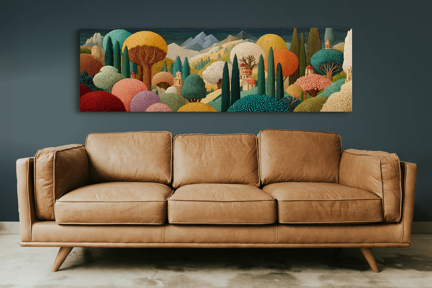 Whimsical Forest Of Painted Hills