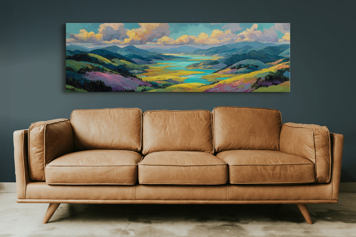 Vibrant Valley Sunrise