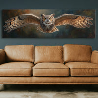 Majestic Owl in Flight