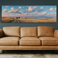 Prairie Light Beneath Painted Skies