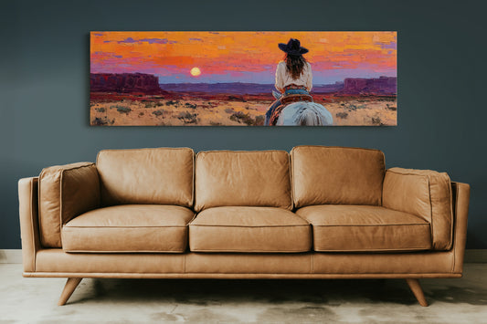 Rider Beneath the Ember Sky