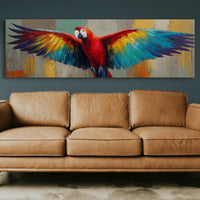 Parrot In Full Bloom