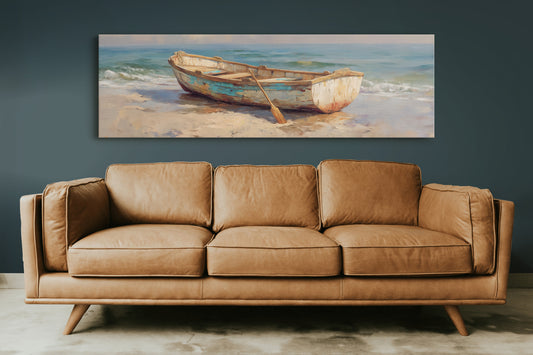 Boat Resting on Quiet Shores