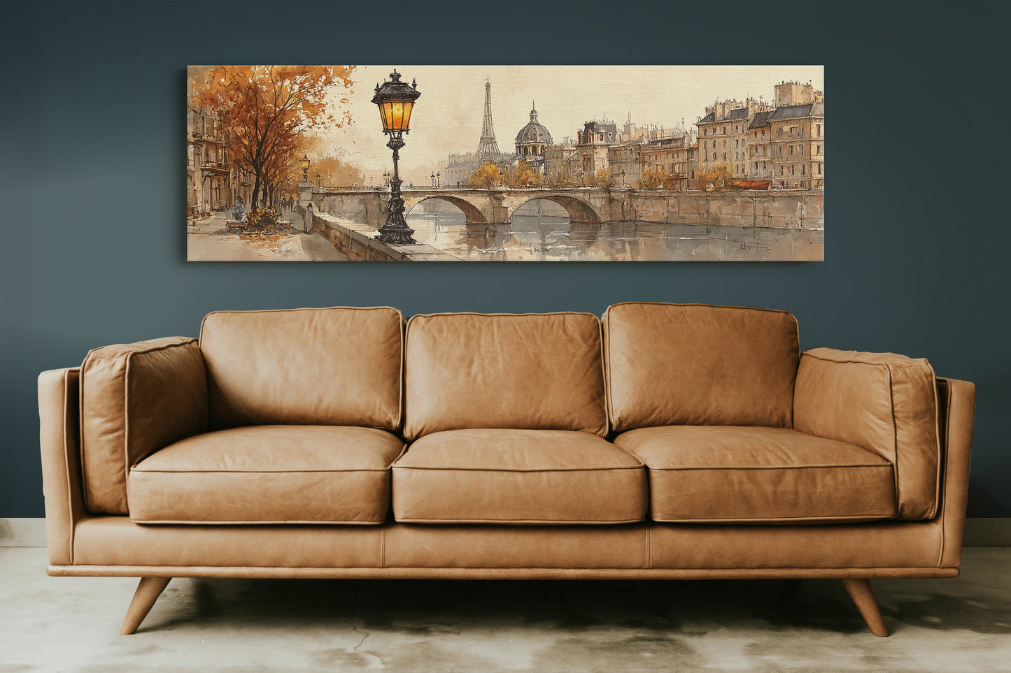 Autumn Stroll Along the Seine