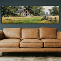 Old Barn in Summer Grass