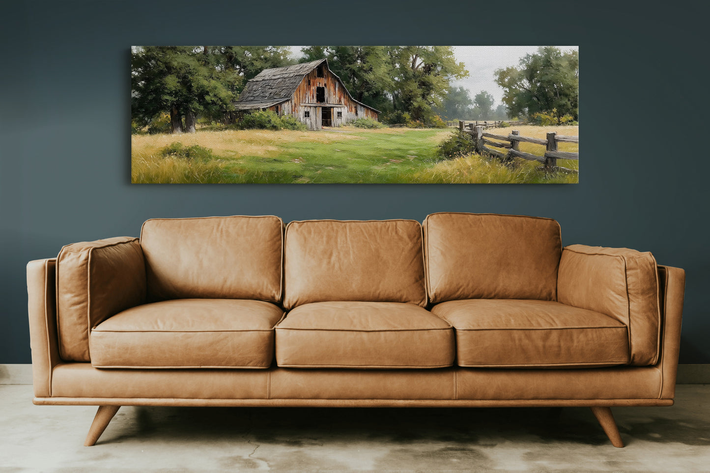 Old Barn in Summer Grass