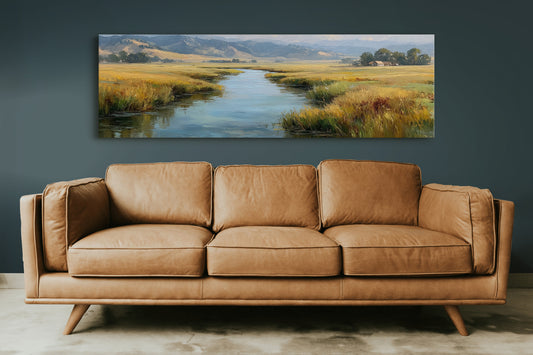 River Through the Golden Valley