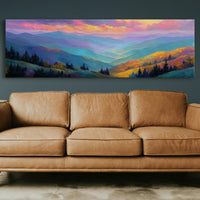 Firelight Across the Blue Ridge