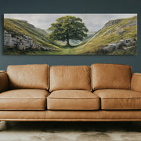 Lone Tree in the Green Valley