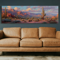 Sunset Over the Red Desert