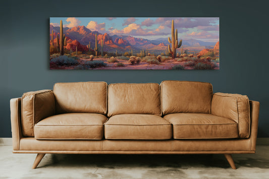Sunset Over the Red Desert