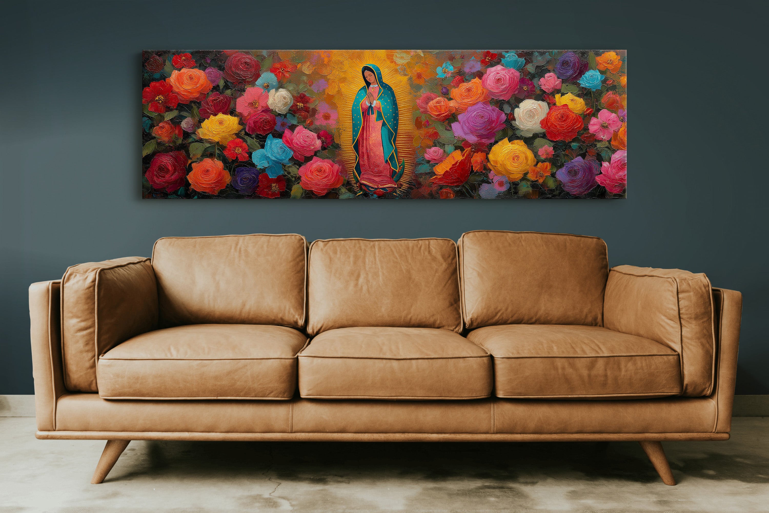Our Lady Among the Roses