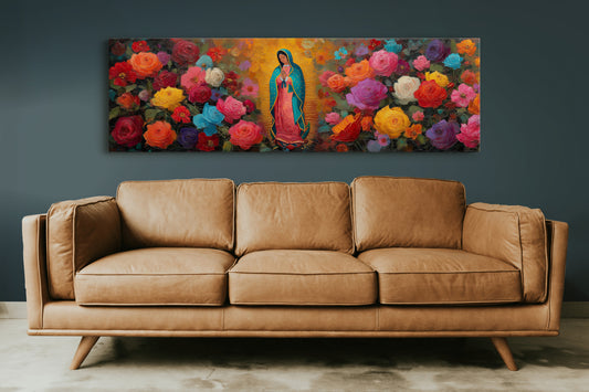 Our Lady Among the Roses