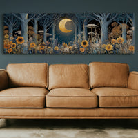 Moonlit Garden of Gold