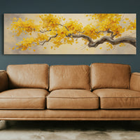 Golden Branch in Autumn Light
