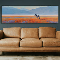 Horse Standing in the Painted Valley
