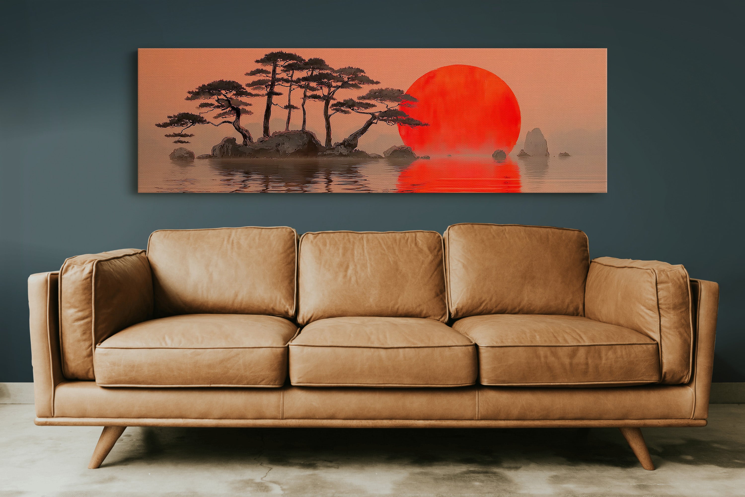 Red Sun Over Silent Pines
