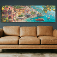 Lemons Above the Amalfi Blue
