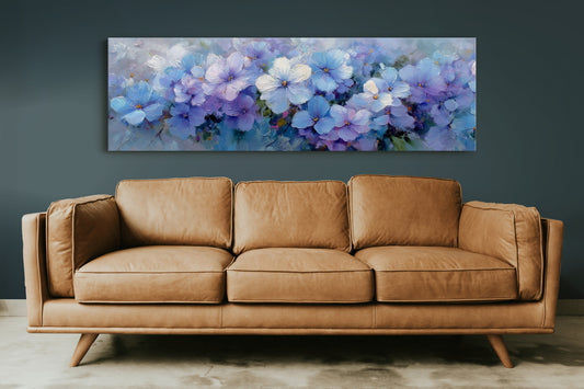 Whispers in Blue Petals