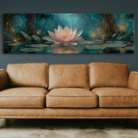 Enchanted Lotus Bloom by Firefly Light