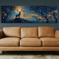 Stag Beneath the Golden Night