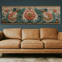Floral Carvings of Quiet Opulence