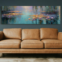 Lily Glow on the Quiet Lagoon