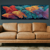 Parade of the Rainbow Bettas