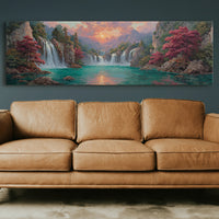 Sunset Over Cascading Eden