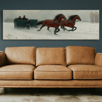 Gallop Through Winter Fields