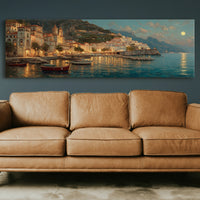 Moonlit Evening on the Amalfi Shore