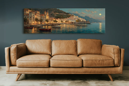 Moonlit Evening on the Amalfi Shore