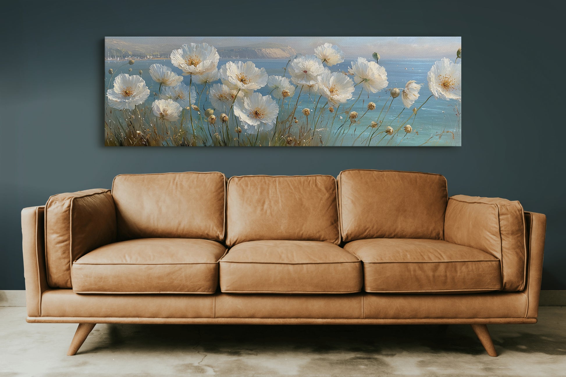 Coastal Breeze Among White Blossoms
